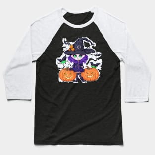 witch cat Baseball T-Shirt
